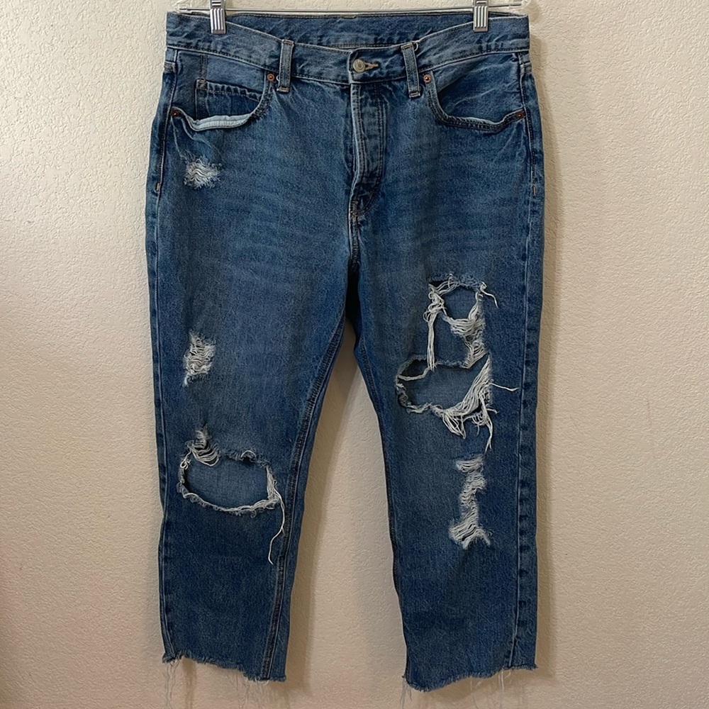 Old Navy button fly jeans Sz 12